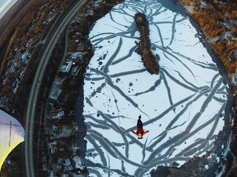 Paragliding in Alaska