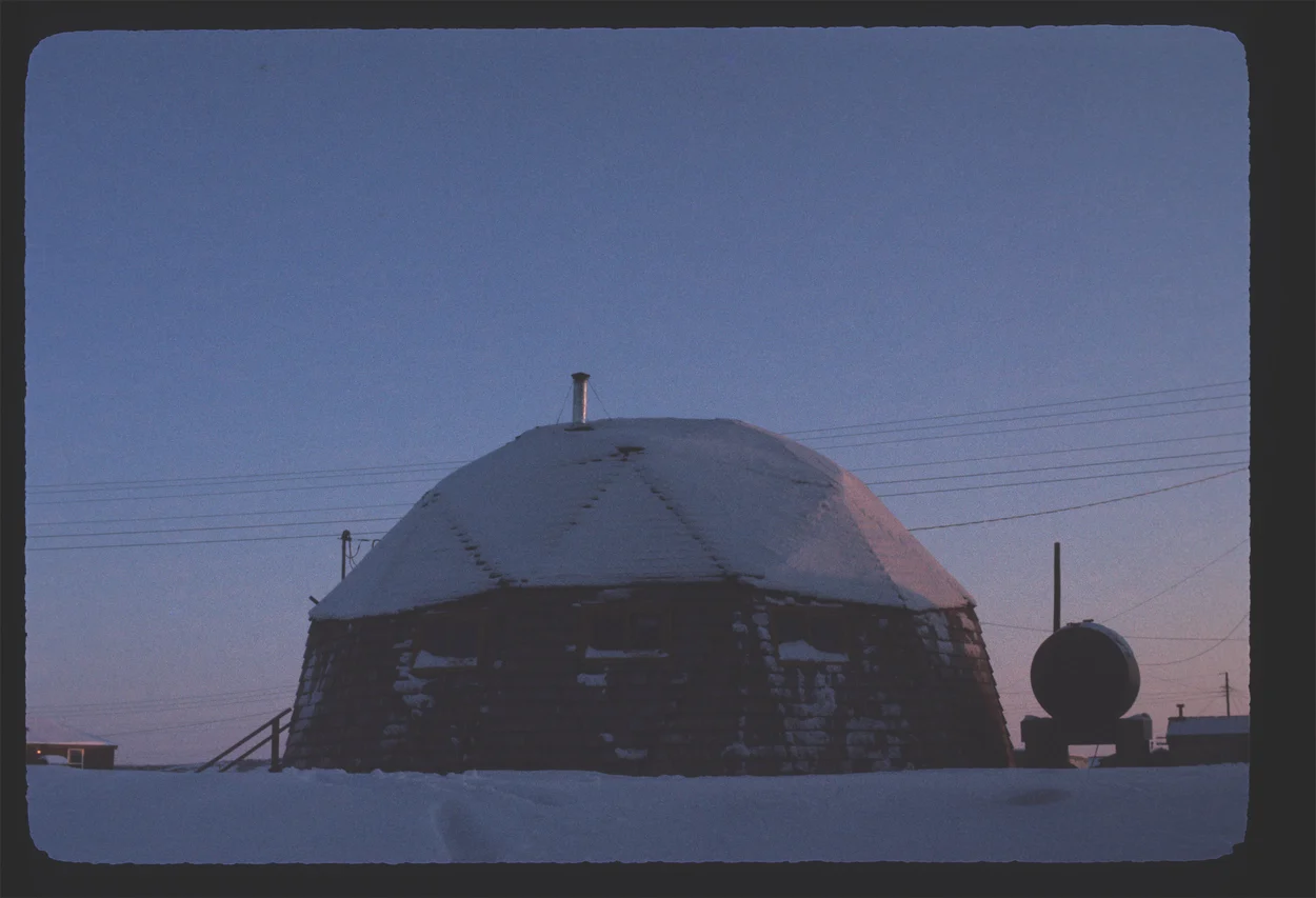 Geodesic dome house